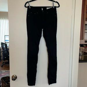 Rag and Bone Black “Legging” Jean